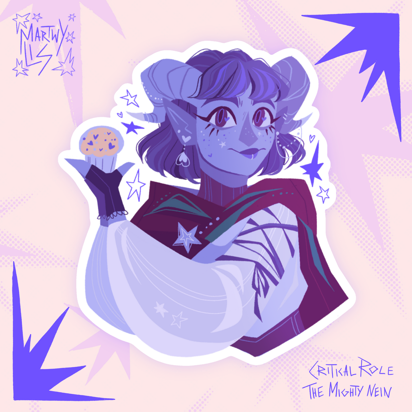 Naklejka Critical Role Jester