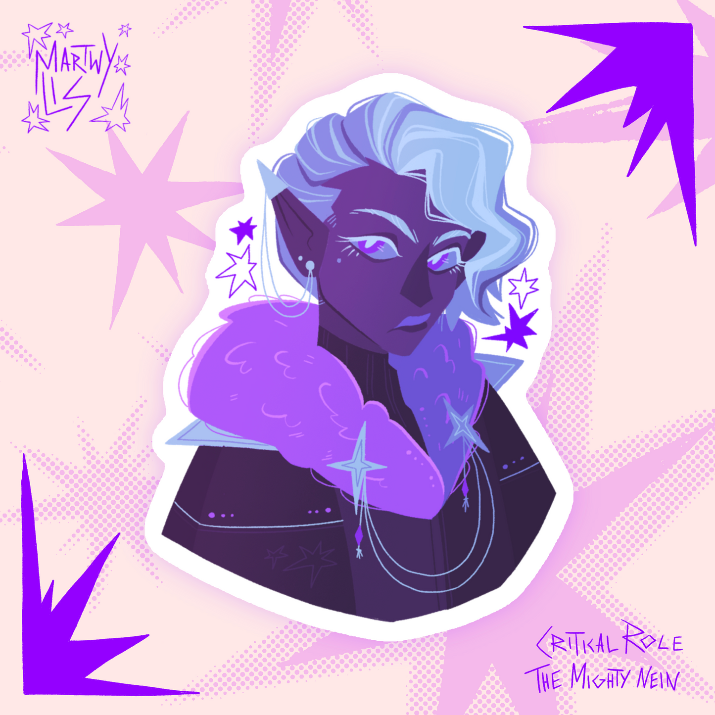 Naklejka Critical Role Essek